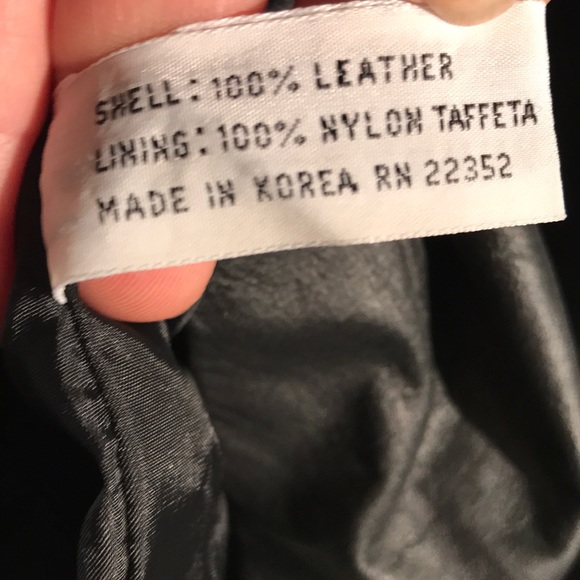 Split leather blazer jacket Sz 11/12 - Picture 4 of 4